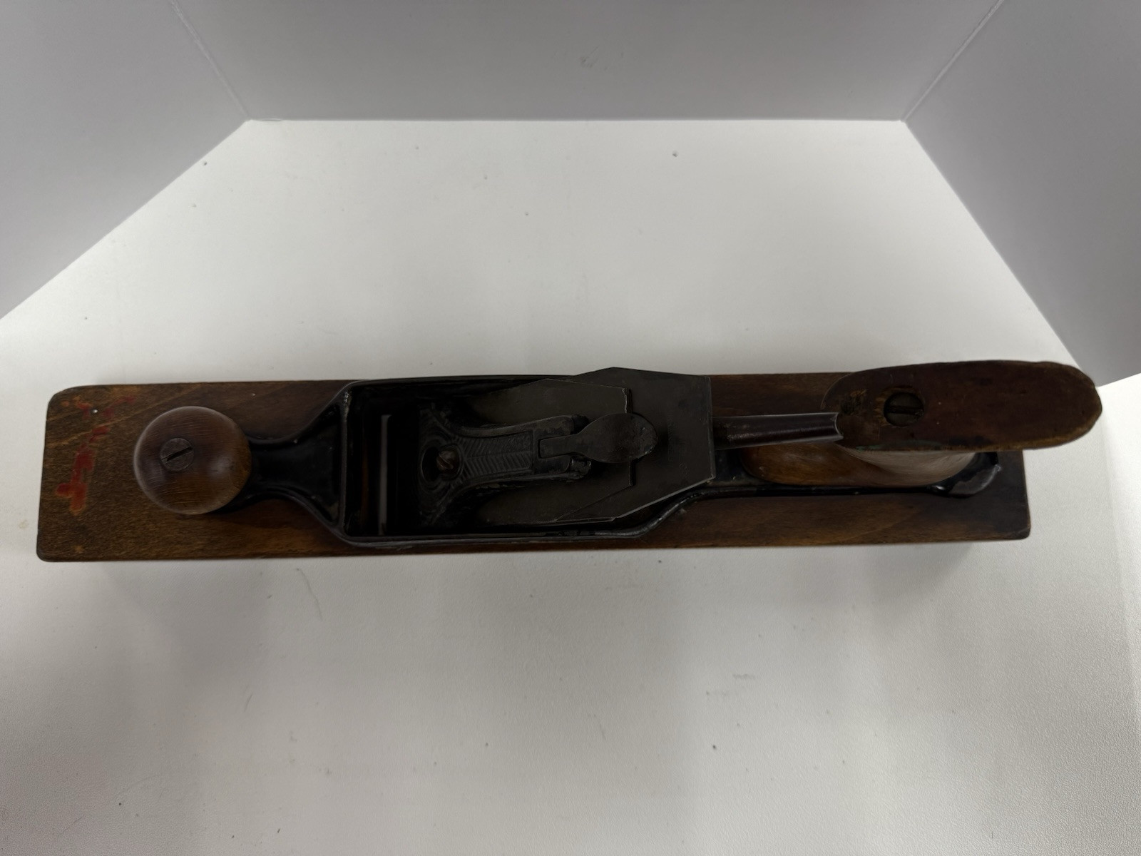 VTG Fulton 15” Transitional Wooden Hand Plane Sold By Sears Between 1904 To 1944