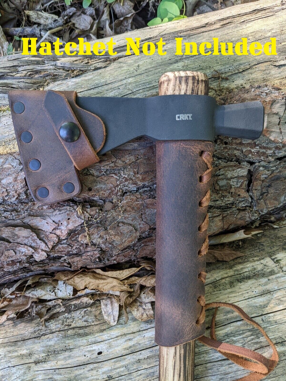 CRKT Chogan Hammer Hatchet Leather Sheath Mask & Guard (Axe NOT Included)