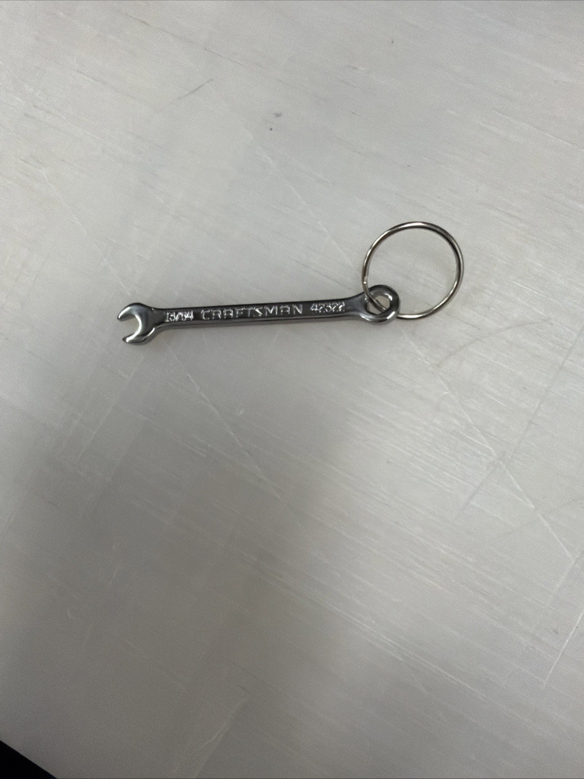 Sears Craftsman USA Wrench Key Chain Ring 13/64” Novelty 42320