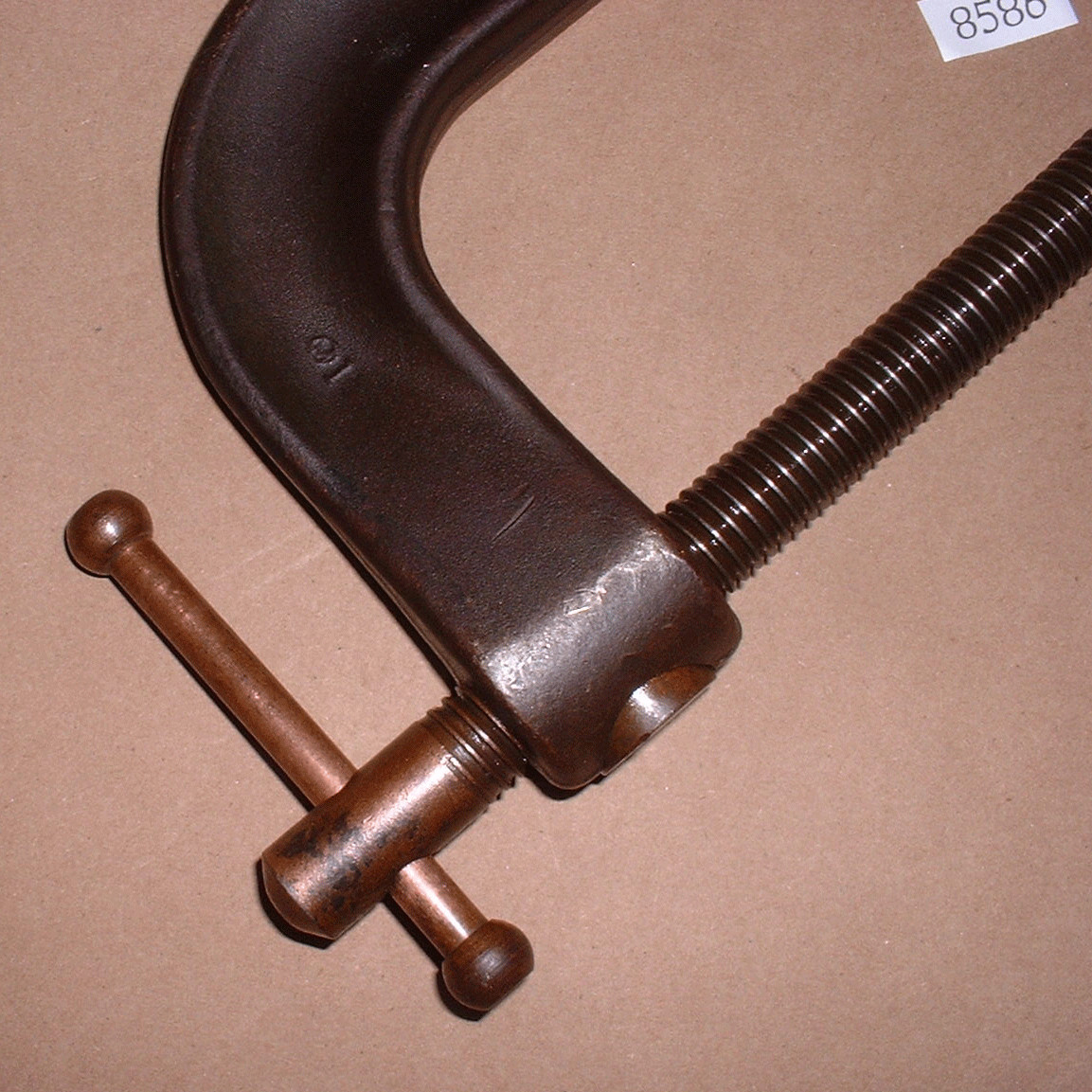 Gordon Automatic Tool Corp. Push Buttom Quick Adjustment 6″ C-Clamp with Patent