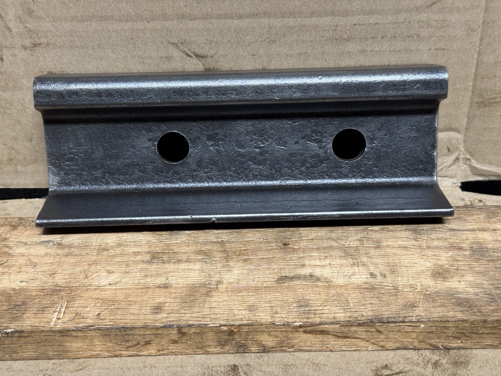 Steel Railroad Train Track ( Approximately 7 Lbs ) Small Anvil / Display