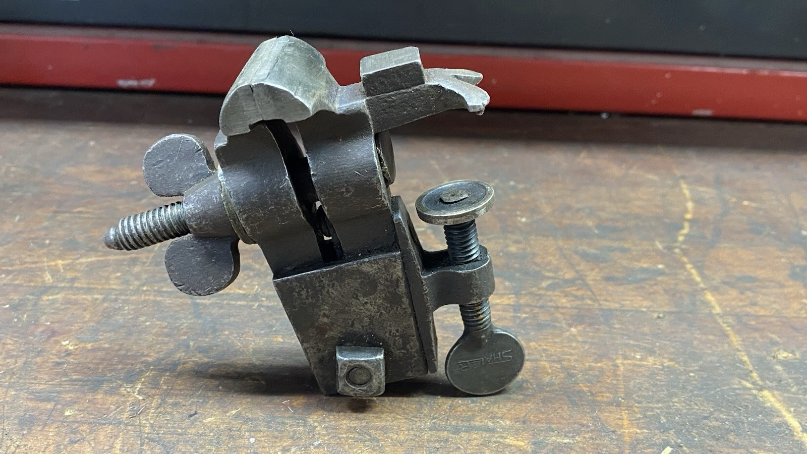 Small Jewelers/Watchmakers Silver Smithing Anvil Vise Antique Rare Tool