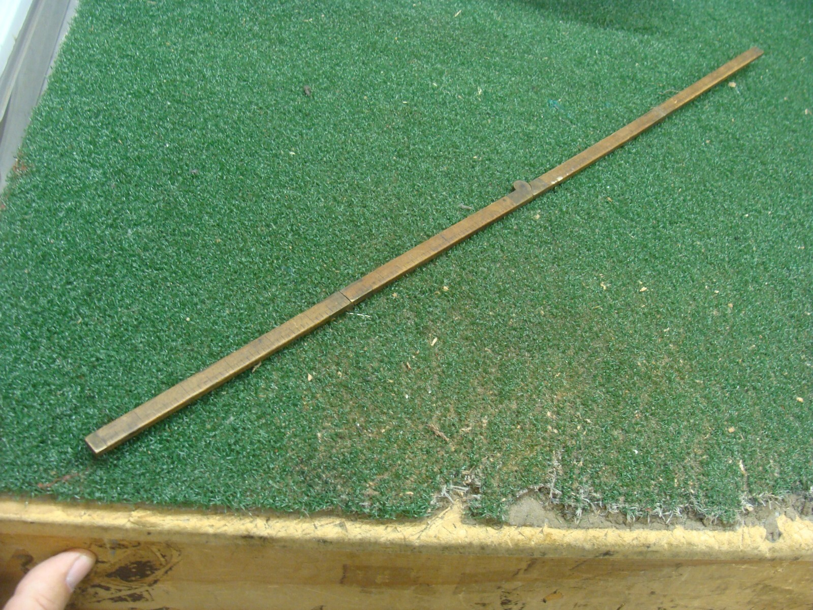 Vintage Stanley Sweetheart No 63 Boxwood Rule 24” Folding Ruler
