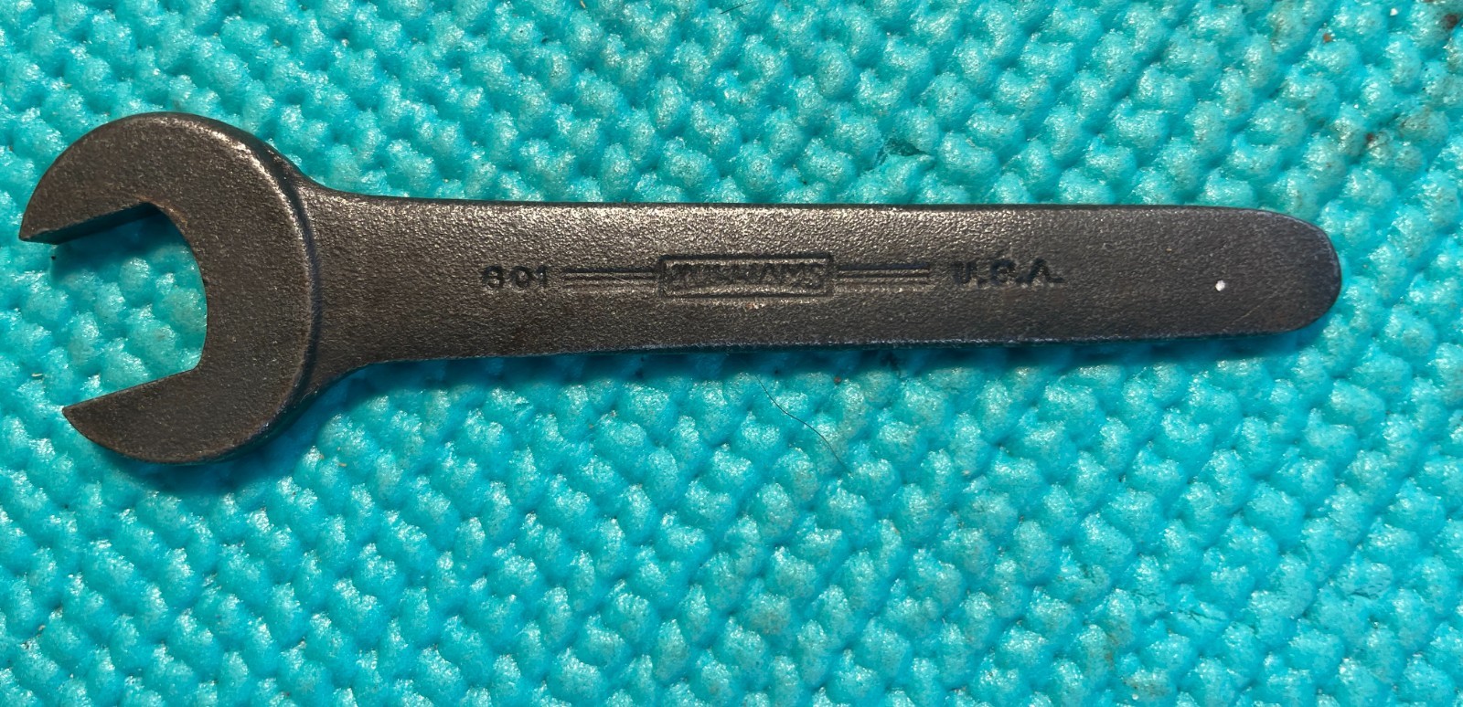 Small Vintage 001 Williams Single Open End ½” Wrench