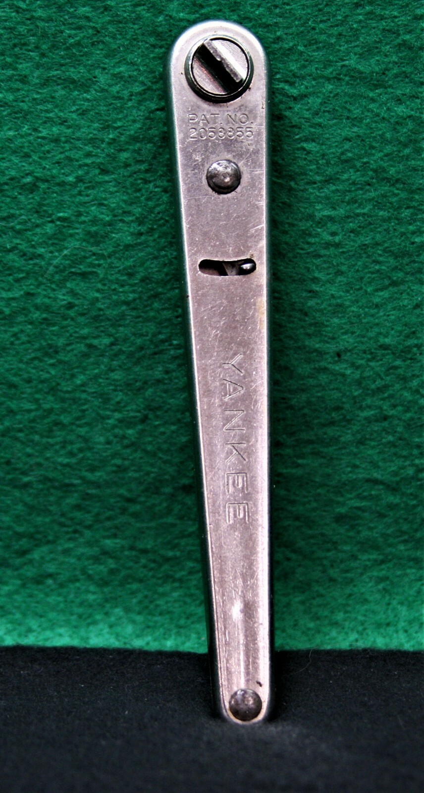 STANLEY YANKEE NO 3800 MODEL RATCHET SCREW DRIVER PAT. 2058855 ^2446
