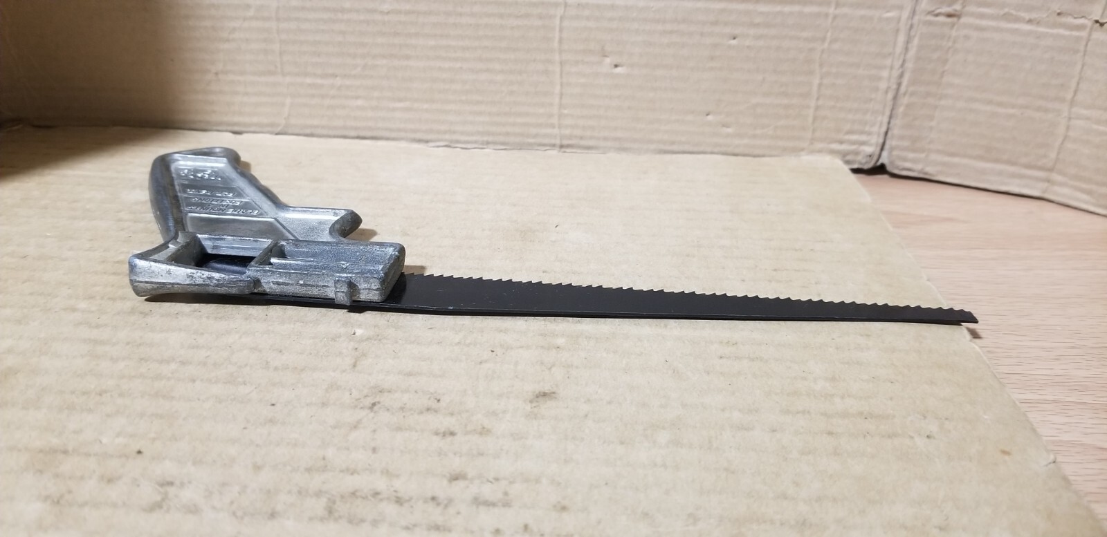 Vintage Allway 4-Position Blade Metal Handy Saw No.100 Made in USA , VGC