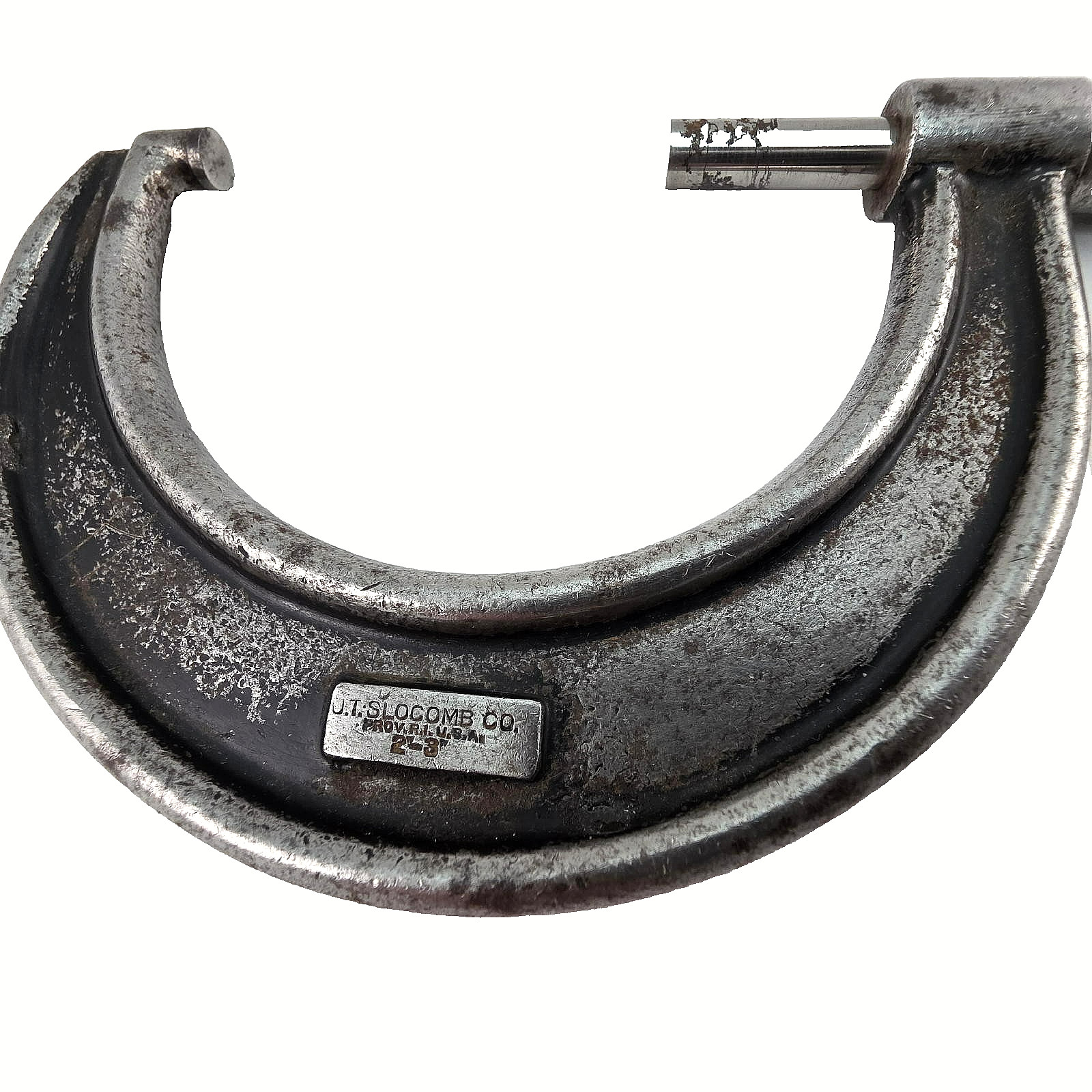 Vintage J.T. Slocomb 2″-3″ Inch Outside Micrometer Made in USA – Providence, RI