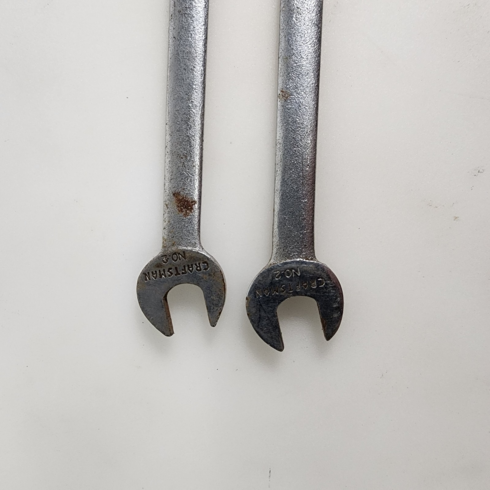 Craftsman V Series 1/2in. X 9/16in Open End Wrench USA Made Lot Of 2