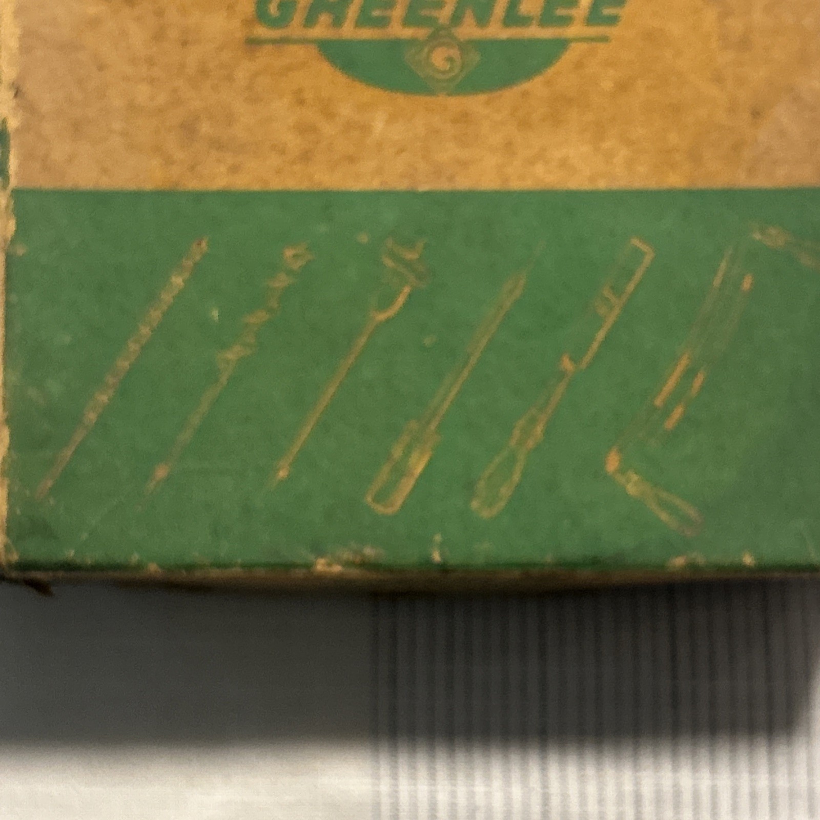 Vtg Greenlee No. 275P Solid-Center Electric Drill Bits Made in Rockford IL USA