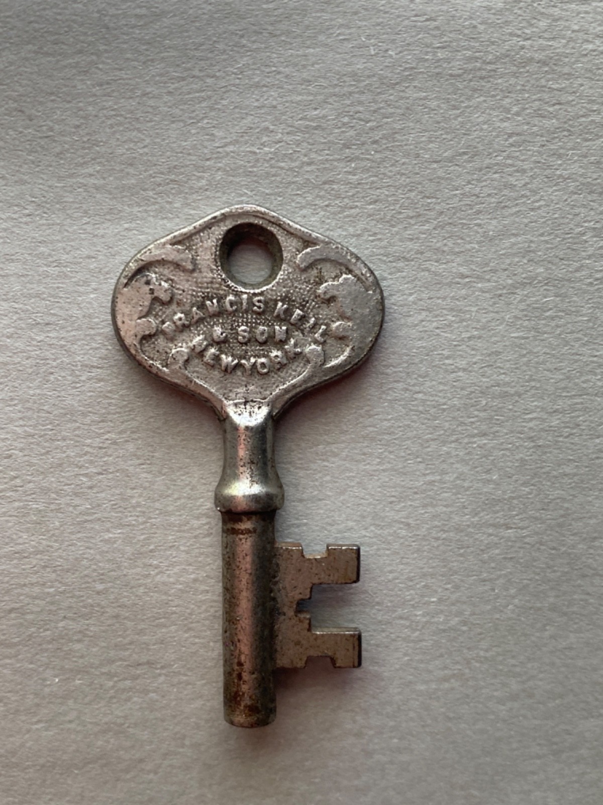 vintage Francis Keil & Son skeleton key