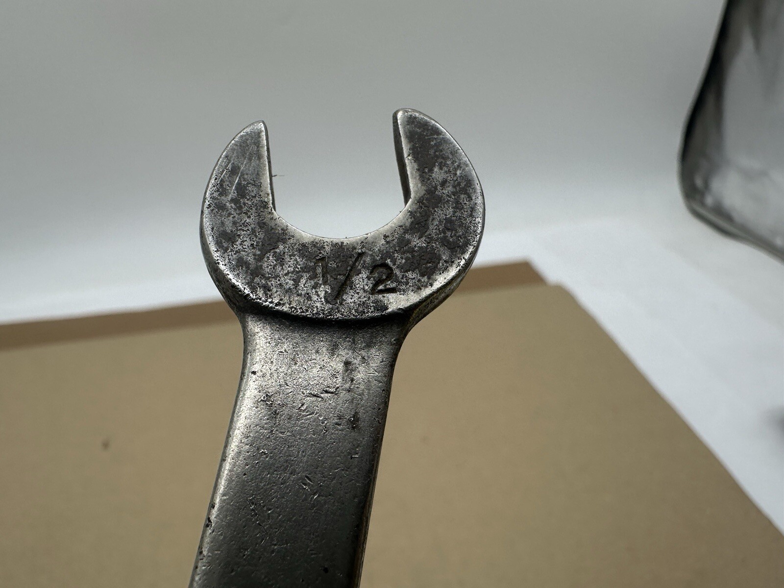 VINTAGE HERBRAND Double Open End Made USA 1/2” x 9/16” TAPPET WRENCH, H-2