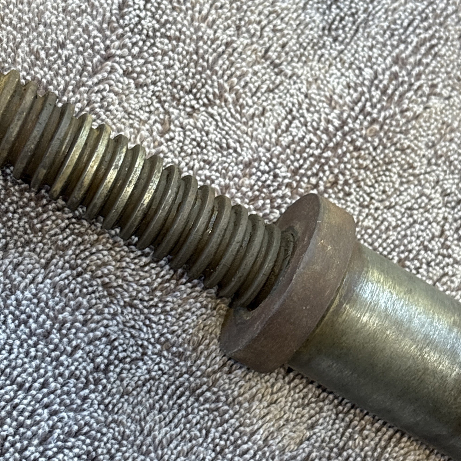 Champion Blower And Forge #90 Height Adjuster Worm Screw Used.