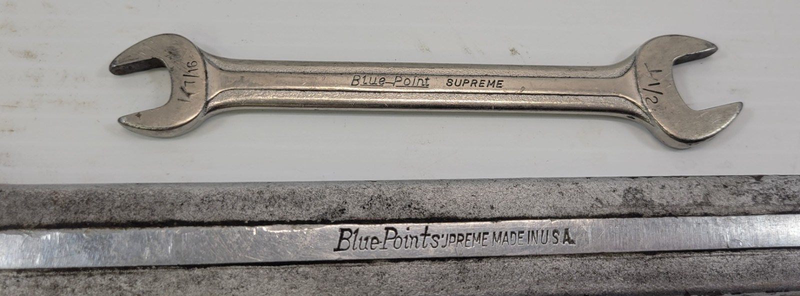 *J6) Vintage Mixed Lot of 3 Blue Point Supreme Open Closed Wrench Tools