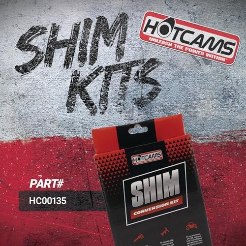 Hot Cams HC00135 Shim Conversion Kit Compatible With/Replacement For Polaris