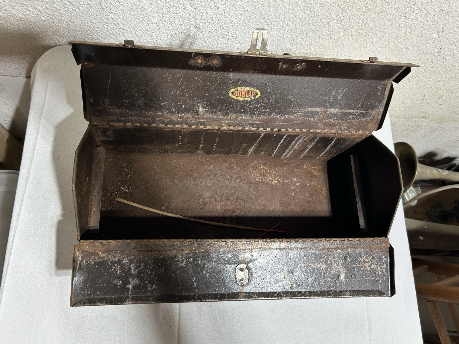 Vintage Dunlap 19” X 7” X 9” Tool Box