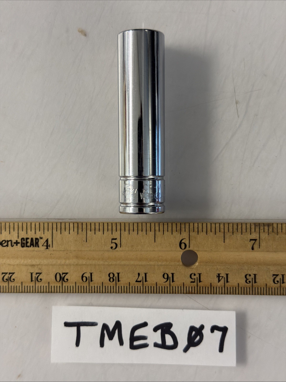 Performance Tool W38614 3/8” Drive 7/16” 12 Point Deep Well Socket