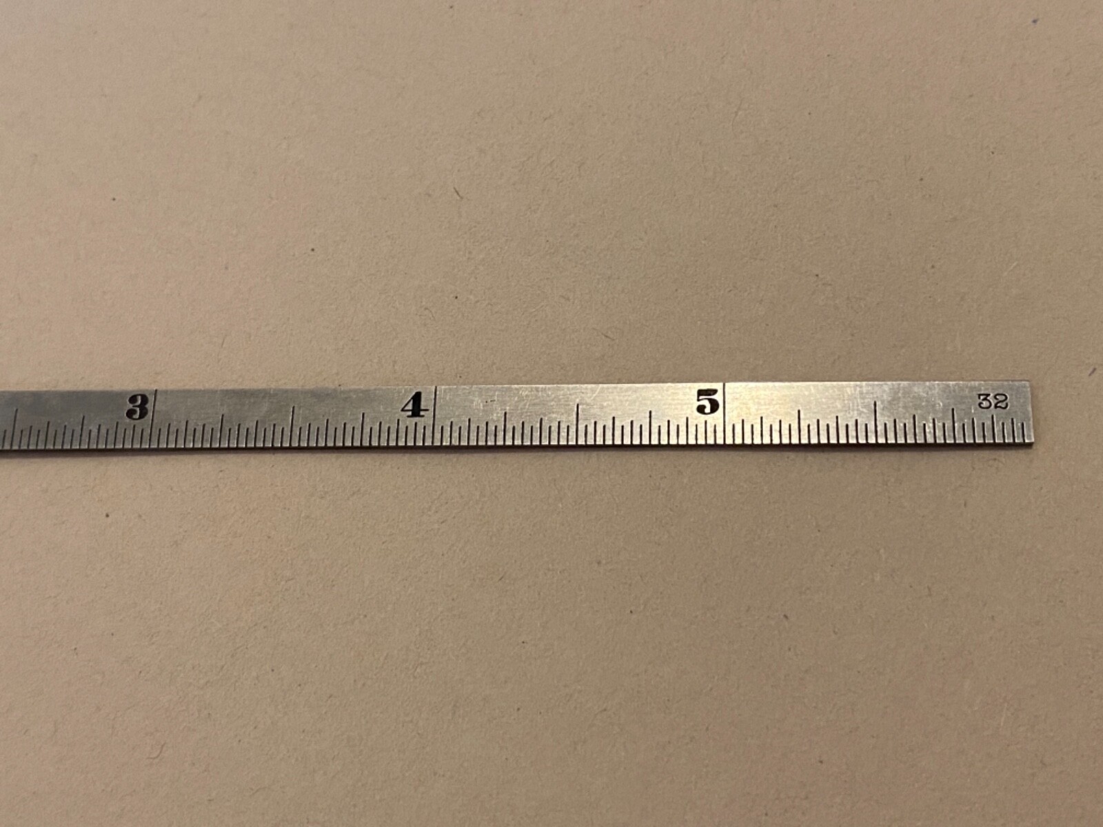NOS – UNION TOOL CO. #10 – STEEL 6” HOOK RULE – ORANGE, MASS. – U.S.A.