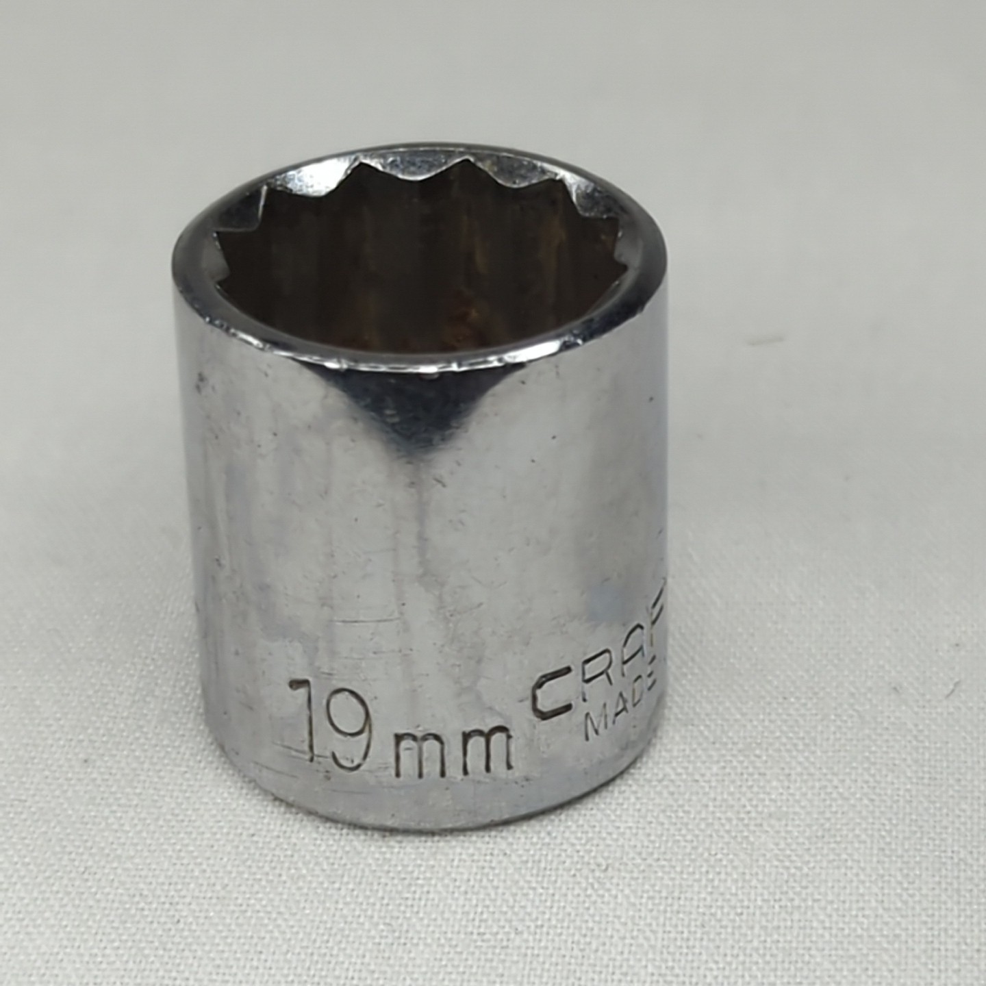 Craftsman 19mm Metric 3/8″ Drive 12 Point EE Series Socket 44308 USA