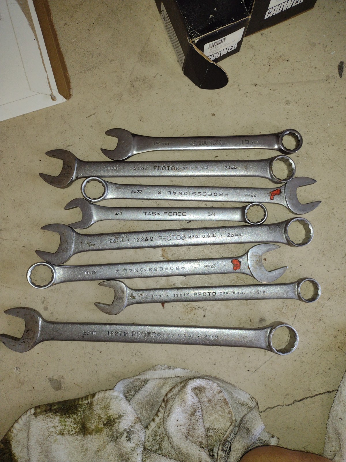 Large WRENCHES – Pick Up Only (23 Total)