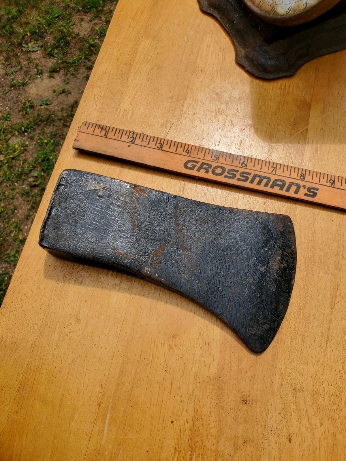 Older =CRAFTSMAN= =AXE HEAD Near 8 Inch Near 4 Lb US Americana Collection Decor