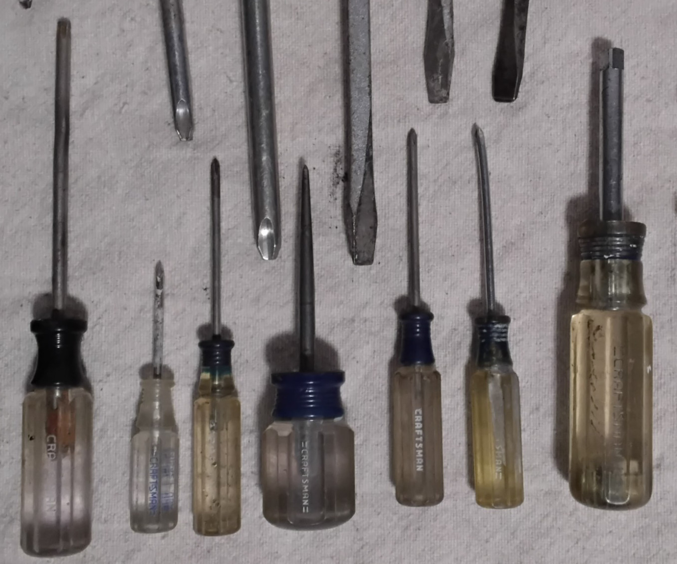(30) Craftsman Screwdriver Flat Head Phillips Torx Many WF Series Set USA Lot