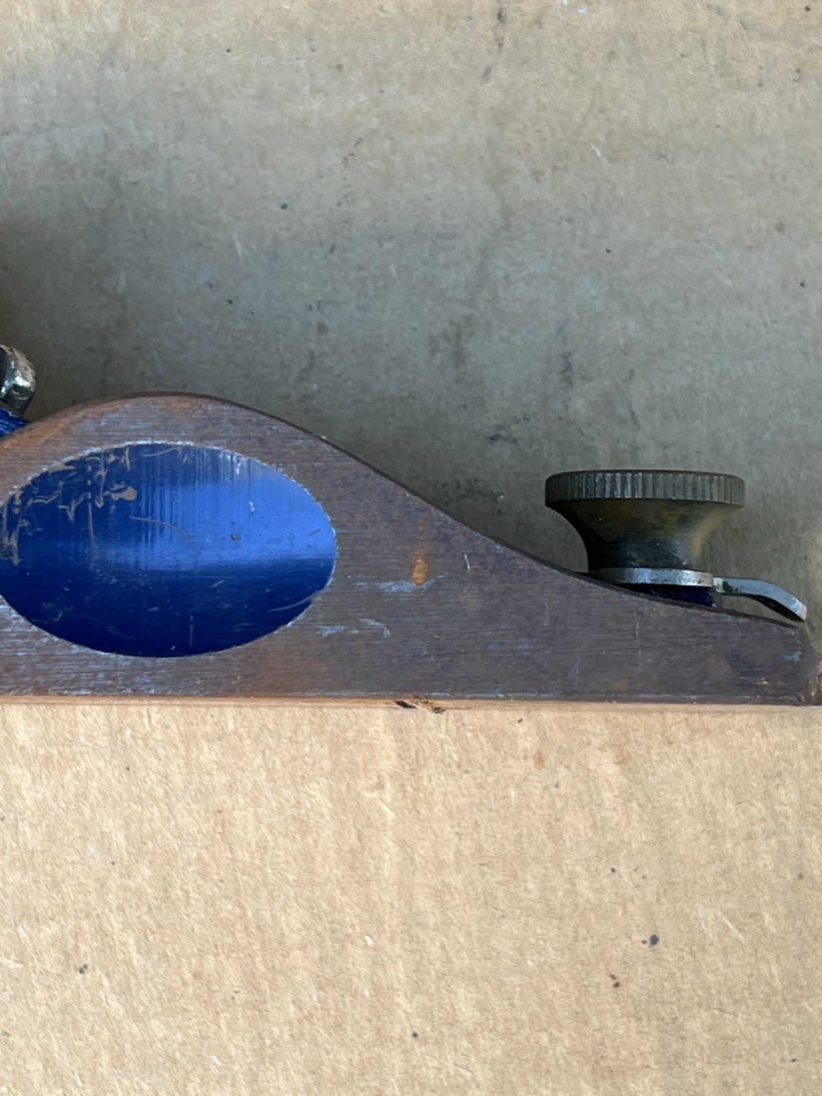 Vintage Record No 9 1/2 Low Angle Block Plane Adjustable Mouth England