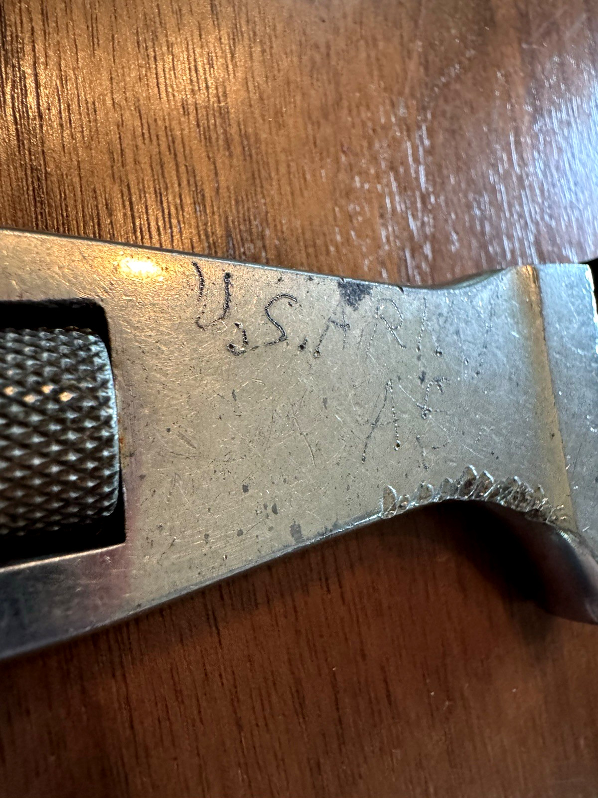 VTG c1910s-1930s Billings & Spencer Model A Adjustable Pocket Wrench US Army
