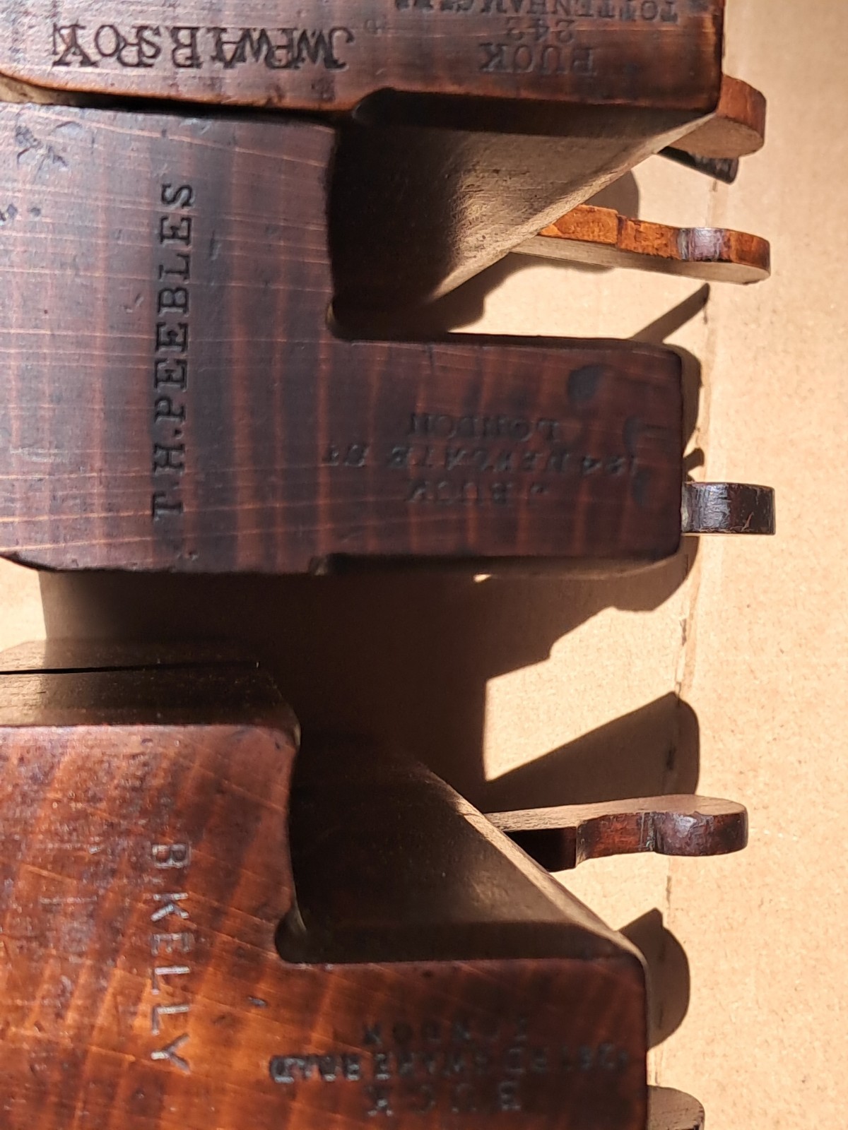 Job Lot of 9 Complex & H&R Moulding Planes by BUCK Mainly Good Used Condition