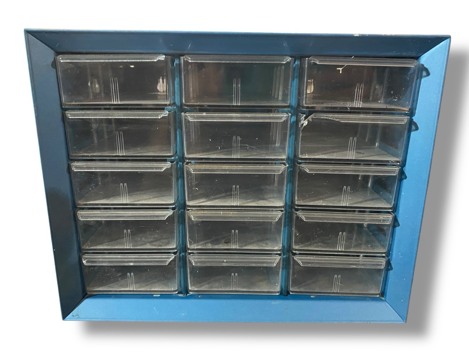 Vintage Akro-Mills Quik-Pik 15 Drawer Parts Cabinet Model 11-615