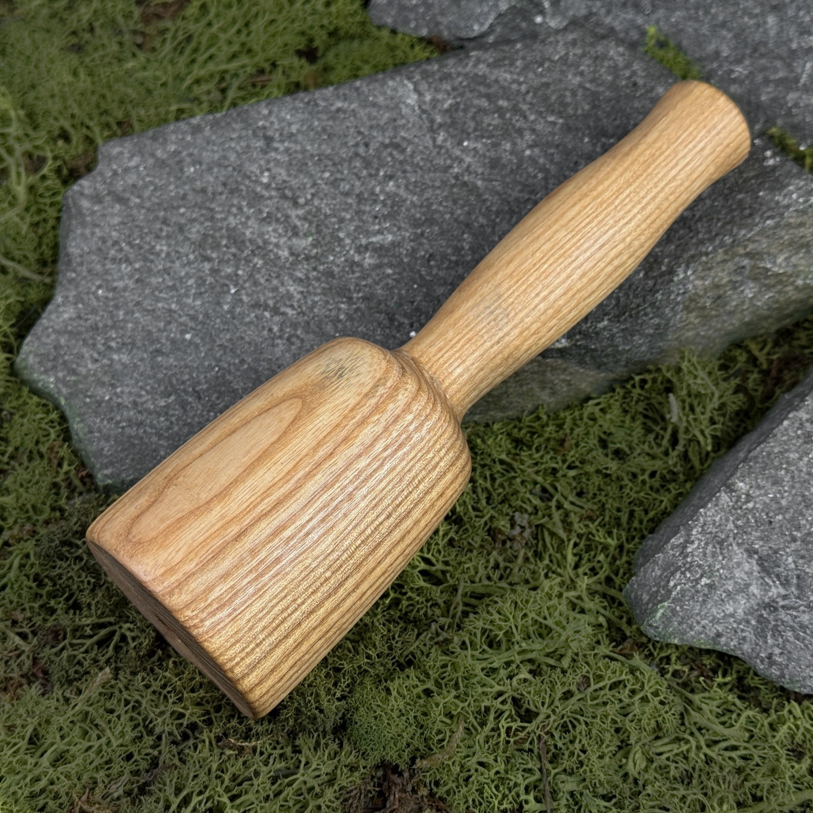 Wooden Cone Mallet Wood Carving Mallet Joiner’s Mallet Solid Ash Wood Hammer