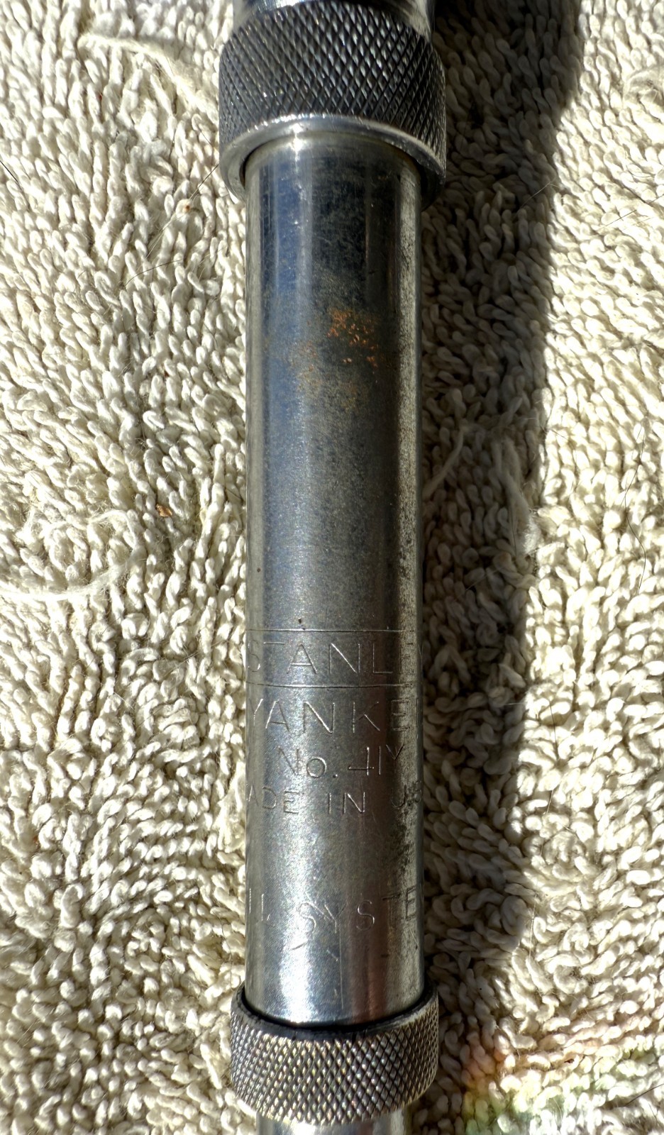 VINTAGE STANLEY YANKEE DRILL NO. 41Y – BELL SYSTEM-B WITH 3 BITS