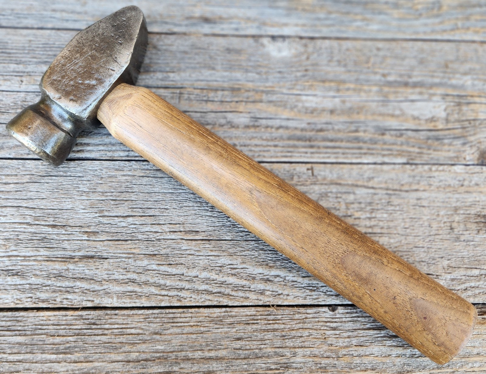 Vintage Cross Peen Blacksmithing Hammer w/ Wood Handle – Metalwork Machinist