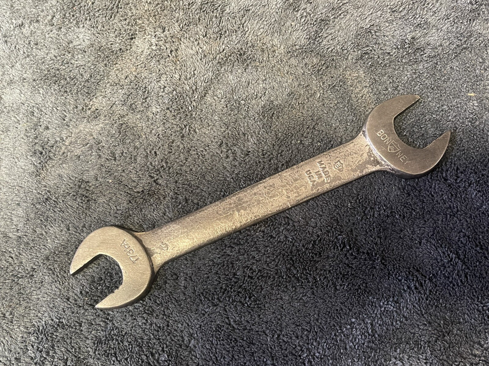 Bonney 3/4″ X 7/8″ Open End Wrench Bonney 1731A Vintage USA