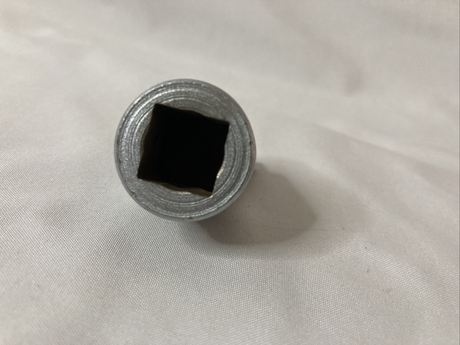 Vintage SK Chrome 1/2” Drive Drag Link Socket Knurled 40809