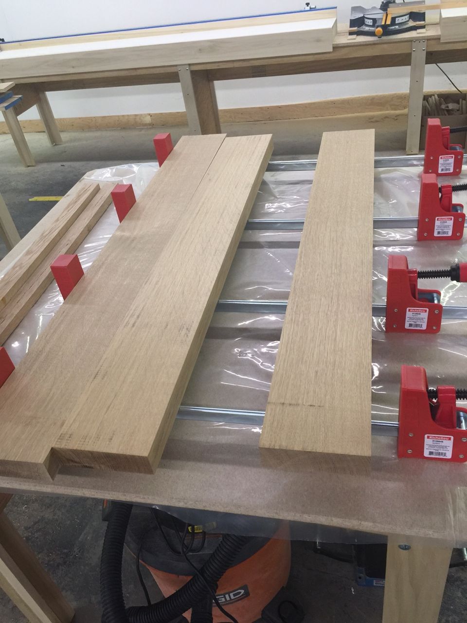 Building a Solid White Oak Desk Part 3