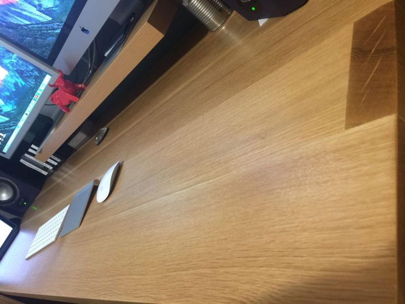 Building a Solid White Oak Desk Part 7