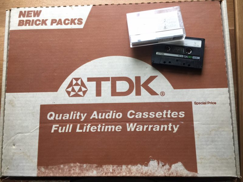 TDK Tapes by the case