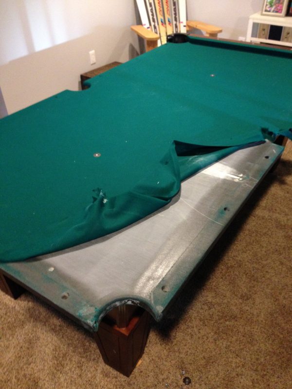 valley pool table felt replacement