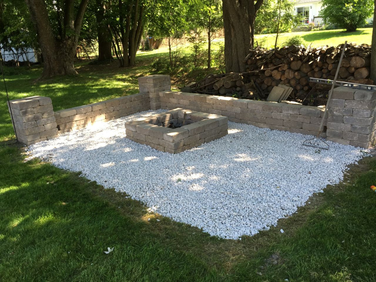 Building a backyard fire pit page 2 | Jon Pohlman
